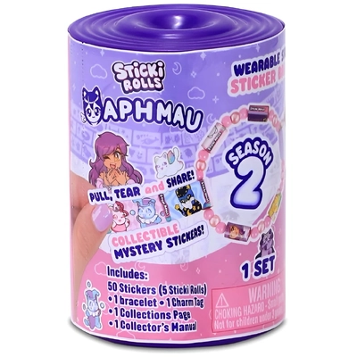 Sticki Rolls Aphmau Sticker Bracelet Capsule (Series 2) Assorted
