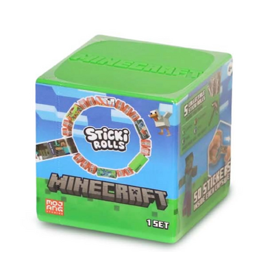 Sticki Rolls Minecraft Capsule Set Assorted