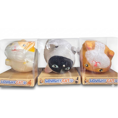 Squishy Cat Assorted 10cm
