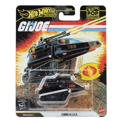 Hot Wheels Premium Pop Culture G.I. Joe Cobra H.I.S.S. Diecast Vehicle