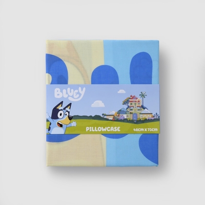 Bluey Kids Standard Pillowcase - Bluey Stripe