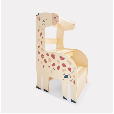 Novelty Stand Up Stool Giraffe 
