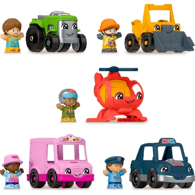 Fisher-Price Little People Activity Vehicles Gift Set Set 5