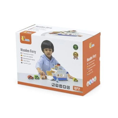 Viga Wooden Ferry Toys Pretend Play