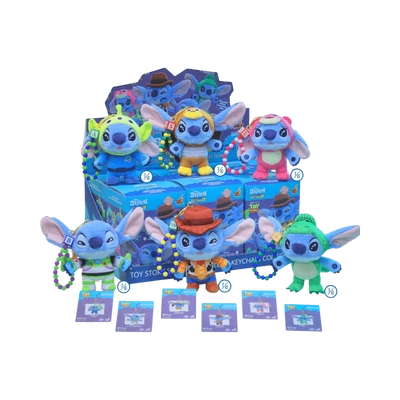 Lilo & Stitch – Stitch x Toy Story Cosbi Plush Keychain (One Plush)