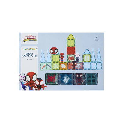 Marvel Spidey and His Amazing Friends Spidey Magnetic Set 68 Piece