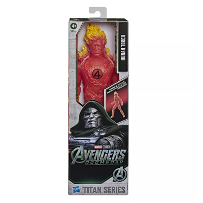 Marvel Avengers Doomsday Titan Series Human Torch Figure