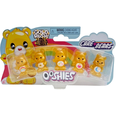 Ooshies Care Bears 5 Pack Gold Rush