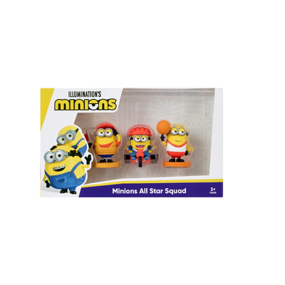 Illumination’s Minions All Star Squad Figures 3 Pack
