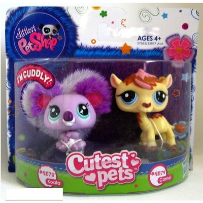 LPS Littlest Pet Shop Cutest Pets Koala #2578 Camel #2579
