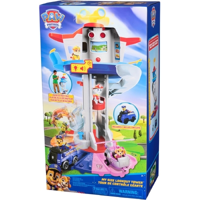 Nickelodeon Paw Patrol My Size Lookout Tower Playset