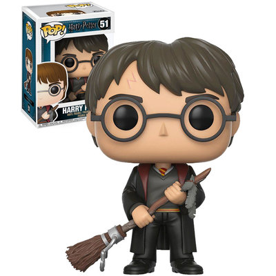 Funko POP Harry Potter With Firebolt #51 Vinyl Figure