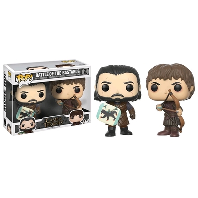 Funko POP Game of Thrones Battle of the Bastards Ramsay 2-Pack (Crease on the box)
