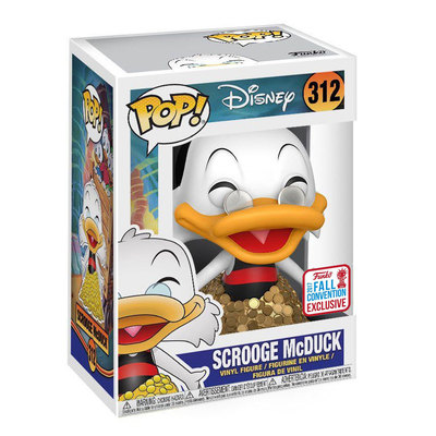 Funko Pop Disney Duck Tales Scrooge McDuck Swimsuit NYCC 2017 #312