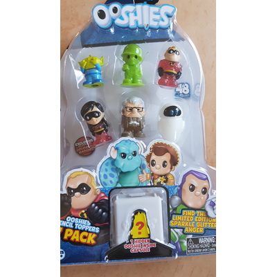 Disney Pixar Series 1 Ooshies 4 Pack - 4 to Choose from [Pack: 1]