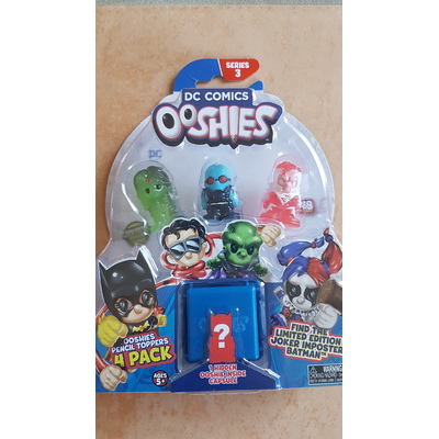 DC Comics Series 3 Ooshies 4 Pack - 4 to Choose from [Pack: 2]
