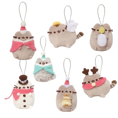 pusheen snowman plush