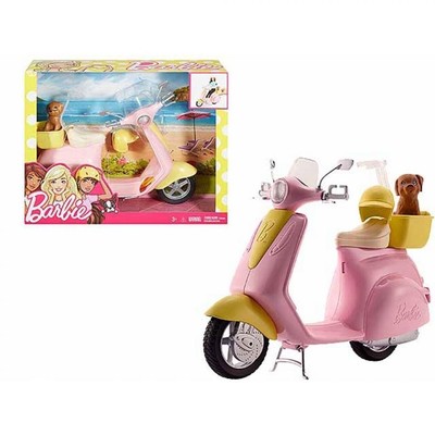 Barbie Scooter and Puppy