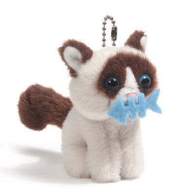 Gund Grumpy Cat Surprise Series 1 Plush Keyring  fish