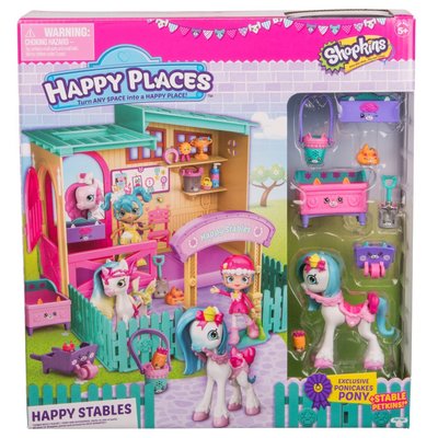 Happy Places Shopkins Happy Stable Playset