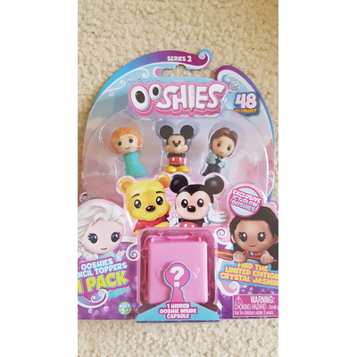 Disney Series 2 Ooshies 4 Pack Pencil Topper - 4 to Choose from [Pack: 2
