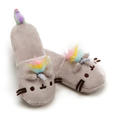 Pusheen Pusheenicorn Slippers Plush 30.5cm Licensed By Gund