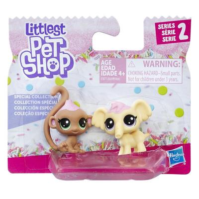 Littlest Pet Shop Series 2 Frosting Frenzy BFFs Monkey & Elephant