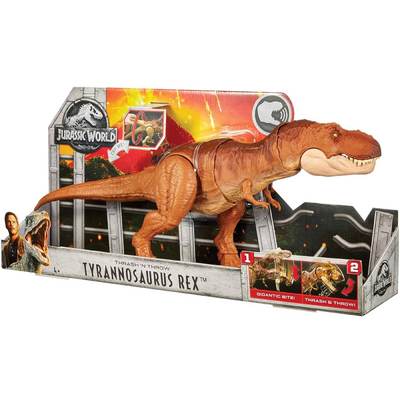 Jurassic World Fallen Kingdom Thrash 'n Throw Tyrannosaurus Rex