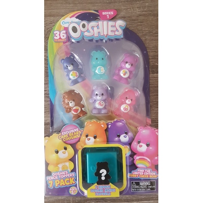 Ooshies Series 1 Care Bears 7 Pack - 4 to Choose from
