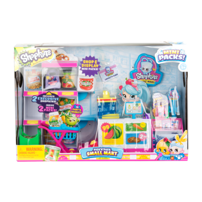 Shopkins Season 10 Pick And Pack Small Mart Playset 