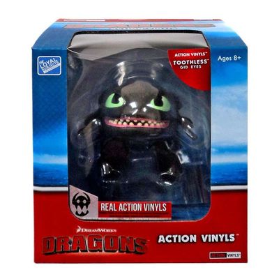 The Loyal Subjects How to Train Your Dragon Action Toothless Gid Eyes Vinyl Figure