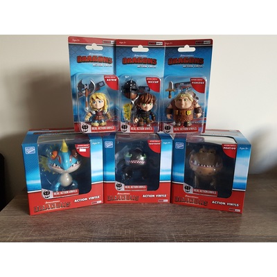 The Loyal Subjects How to Train Your Dragon Action Vinyl Figure Set of 6