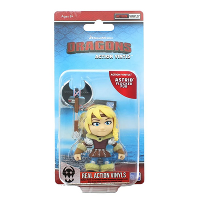 The Loyal Subjects How to Train your Dragon 3.5" Astrid Flocked Fur