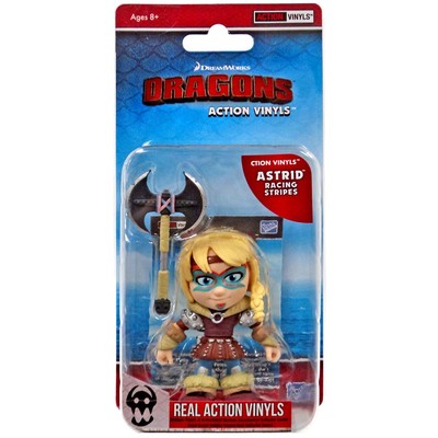 Loyal Subjects Dreamworks How to Train your Dragon 3.5" Astrid Racing Stripes