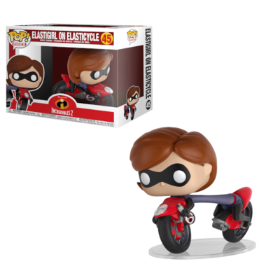 Funko POP Rides Incredibles 2 Elastigirl Elasticycle #45 