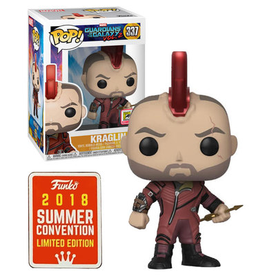 Funko Pop Guardians of The Galaxy Vol.2 Kraglin 2018 SDCC #337