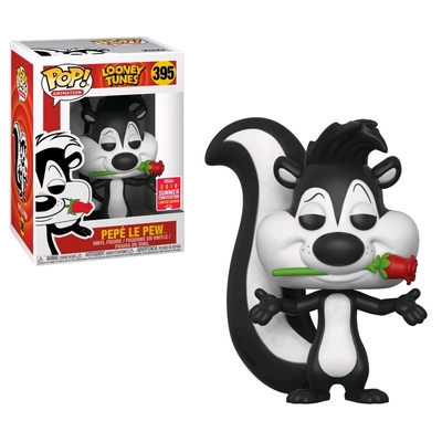Funko Pop Looney Tunes Pepe Le Pew 2018 SDCC #395  Vinyl Figure