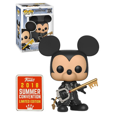 Funko Pop Disney Kingdom Hearts Organization 13 Mickey 2018 SDCC #334