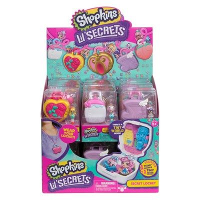 Shopkins Little  Lil' Secrets Locket Blind Bag x1 - Assorted