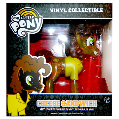 Funko My Little Pony Cheese Sandwich Vinyl Figure (Clear Glitter Variant)