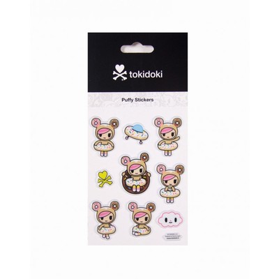 Tokidoki Donutella Puffy Stickers