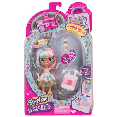 Shopkins Shoppies Doll Lil' Secrets Marsha Mello