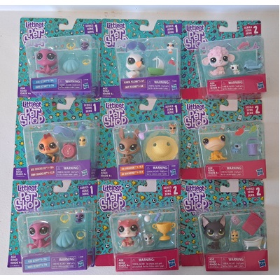 Littlest Pet Shop B9358 #1 #2  Set of 9