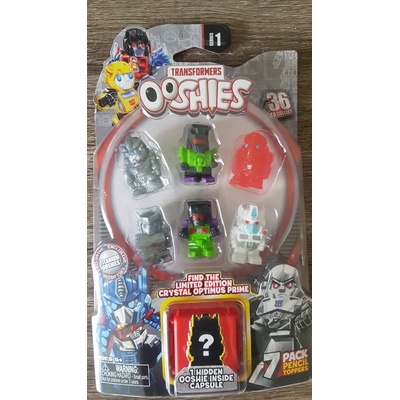 Transformers Ooshies Series 1 Pencil toppers 7 Pack figures [Pack: 1]