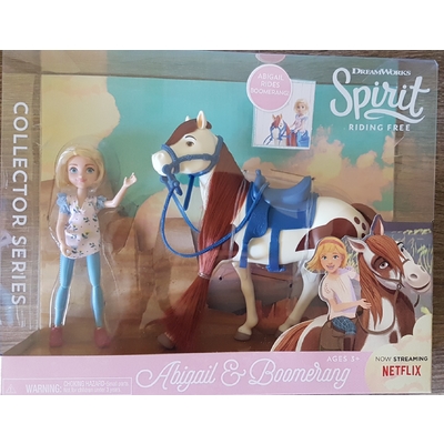 spirit small doll and classic horse