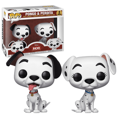 Funko Pop Disney 101 Dalmatians Pongo & Perdita 2pk