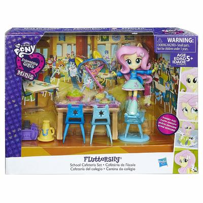 My Little Pony Equestria Girls Minis Fluttershy School Cafeteria Set