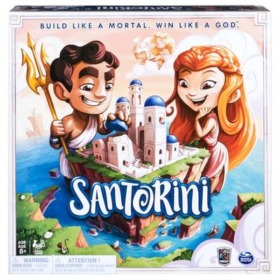 Santorini Strategy Based Board Game for Kids by Spin Master