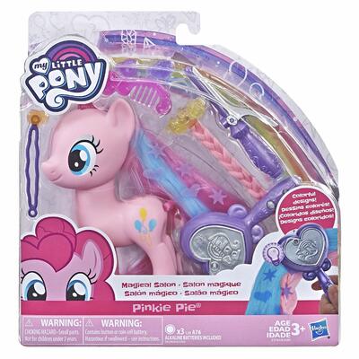 My Little Pony Magical Salon Pinkie Pie 6 Inch Hair Styling