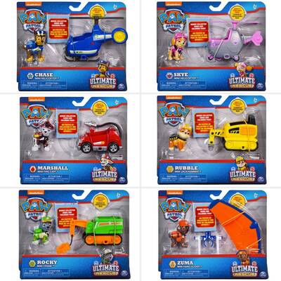 PAW Patrol Mini Ultimate Rescue Vehicle With Figure - Set of 6